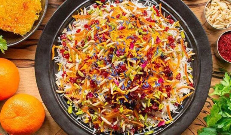 طرز تهیه مرصع پلو