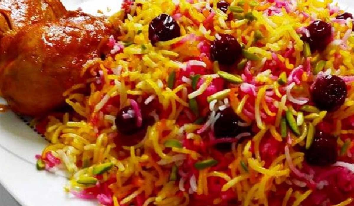 طرز تهیه آلبالو پلو با گوشت