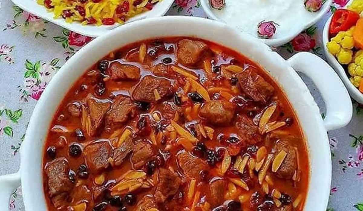 مراحل طرز تهیه خورش خلال