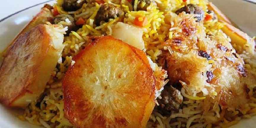 آموزش طرز تهیه کلم پلو شیرازی