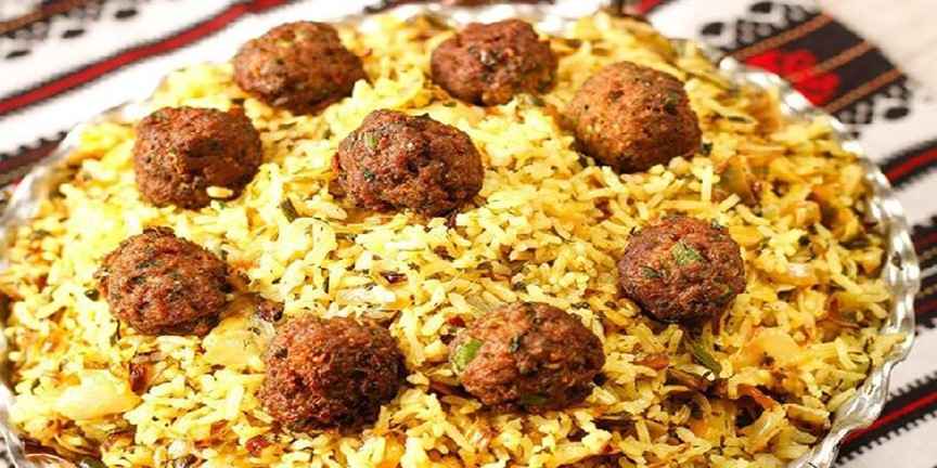 آموزش طرز تهیه کلم پلو شیرازی