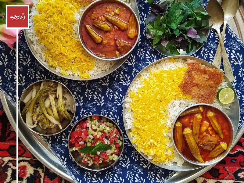 خورشت بامیه مجلسی