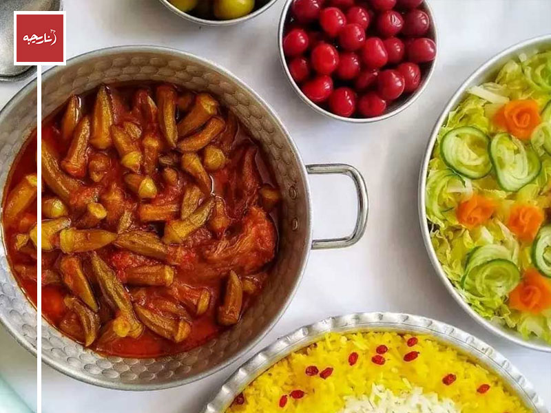 خورشت بامیه خوشمزه