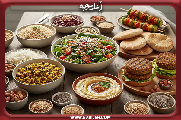 نحوه ترکیب پروتئین‌های گیاهی برای ایجاد پروتئین کامل