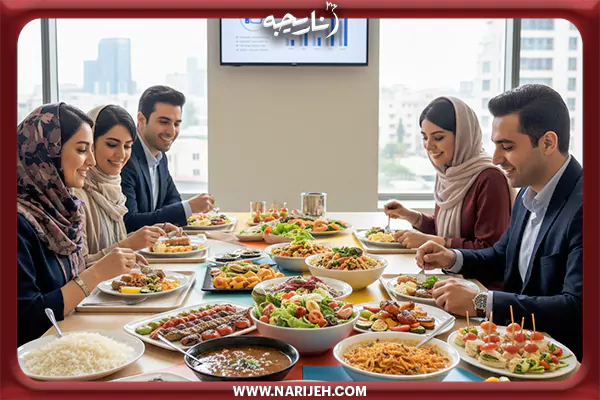 بهترین منوی برای انواع رویدادهای سازمانی چیست؟