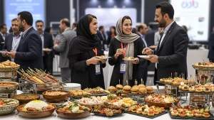 خدمات تغذیه شرکت‌ها در نمایشگاه‌ها، سمینارها و کنفرانس‌ها