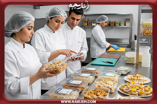 مدیریت آلرژن‌ها و برچسب‌ گذاری شفاف کترینگ