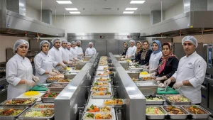 نکات بهداشتی و استانداردها در تهیه غذای سازمانی