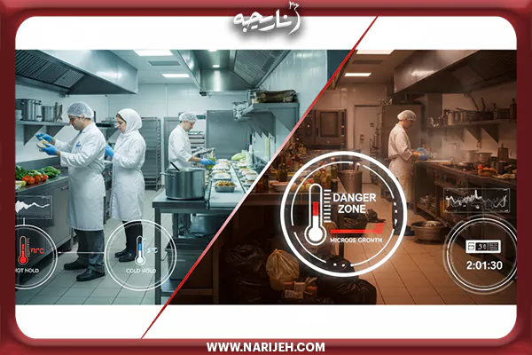 کنترل دما عامل اصلی کنترل میکروب ها در کترینگ شرکتی