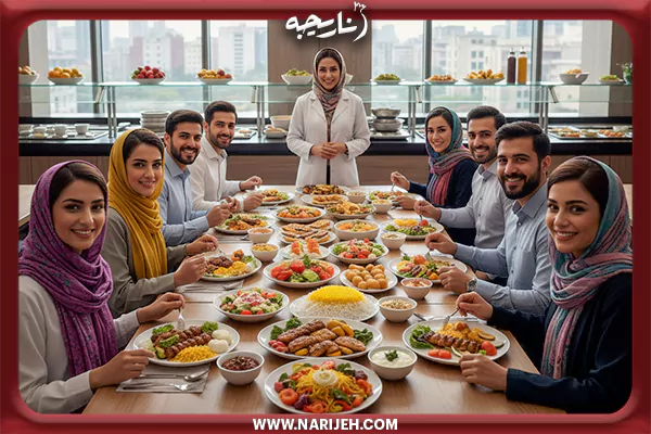 5 مزیت کلیدی همکاری با کترینگ های دارای متخصص تغذیه