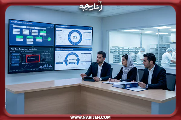 پیاده سازی استاندارد های جهانی ایمنی غذا: HACCP و ISO 22000