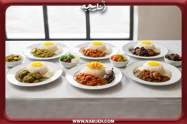 خورش‌ های اصیل و پرطرفدار (طعم غذای خانگی)