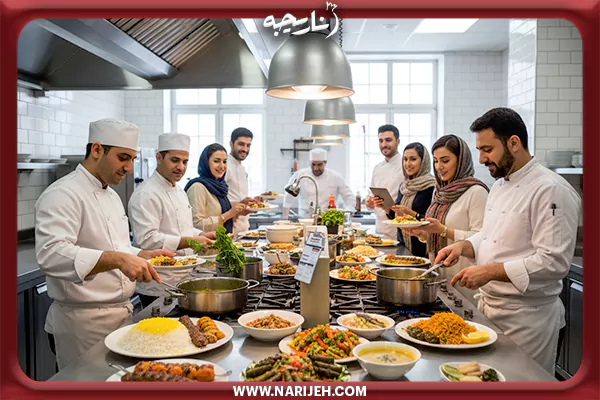 ناریجه: راه حل جامع شما برای سفارش غذای شرکتی