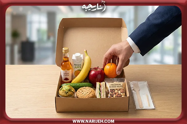 چه اقلامی در پک های پذیرایی تک نفره همایش و رویداد قرار می گیرند؟