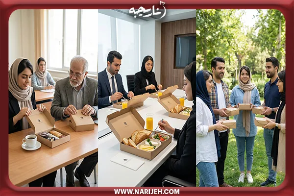 کاربردهای اصلی پک های پذیرایی تک نفره آماده