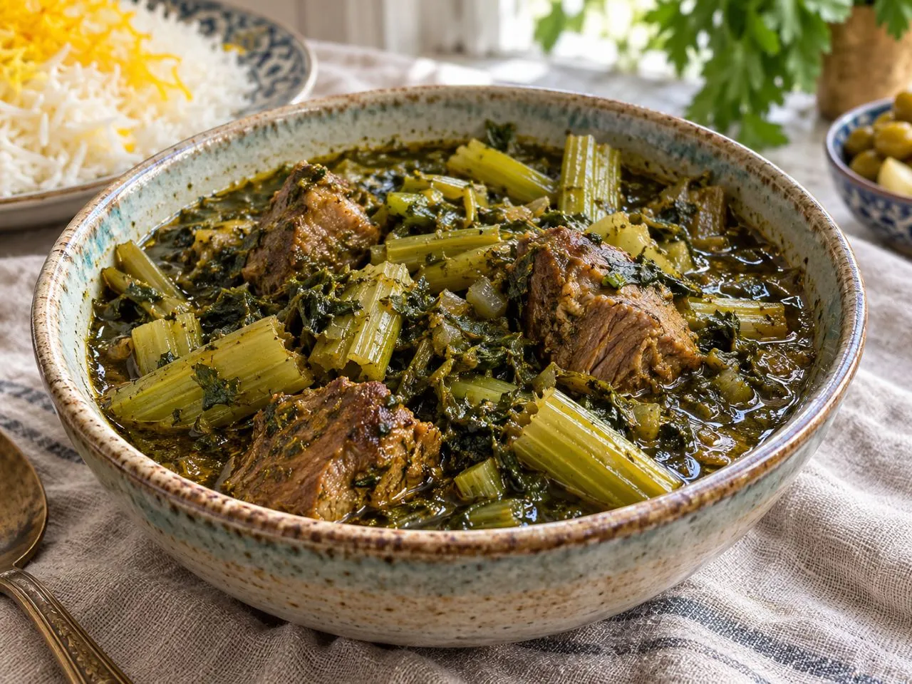 طرز تهیه خورش کرفس