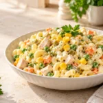 طرز تهیه سالاد ماکارونی خوشمزه و مجلسی؛ آموزش مرحله‌به‌مرحله